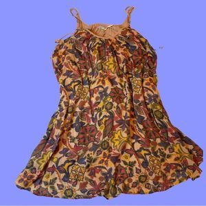 Kimchi Blue urban outfitters women's dress casual printed mini dress size large